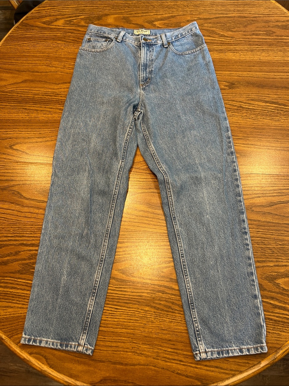 L.L. Bean Classic Fit High Rise Jeans